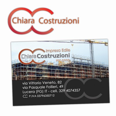 Realizzazione logo e bigliettini Chiara Costruzioni