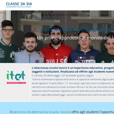 Alternanza Scuola Lavoro classe 3A Sia (2017)
